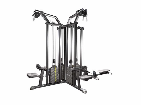 Raze 4 Stack Double Row - Double Pulldown Back View