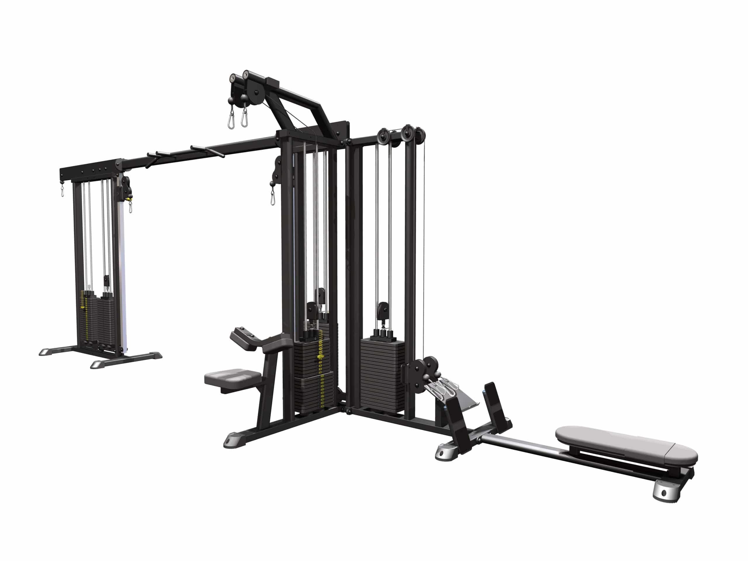 Raze 5 Stack Multi Station Inc. Cable Crossover Profitness
