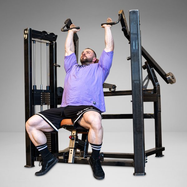 Strong man doing gym
