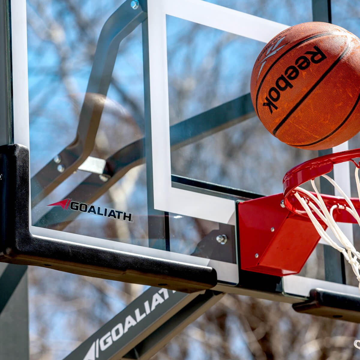 Reebok portable basketball best sale hoop