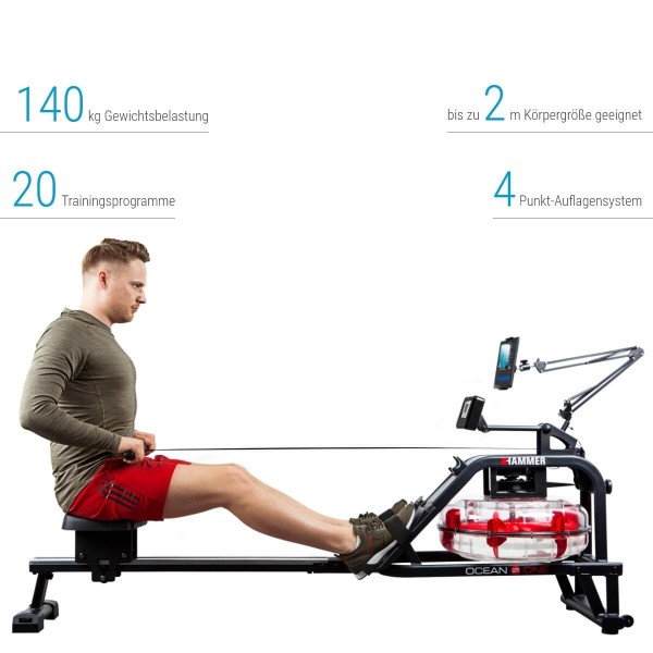Hammer Ocean One Rowing Machine