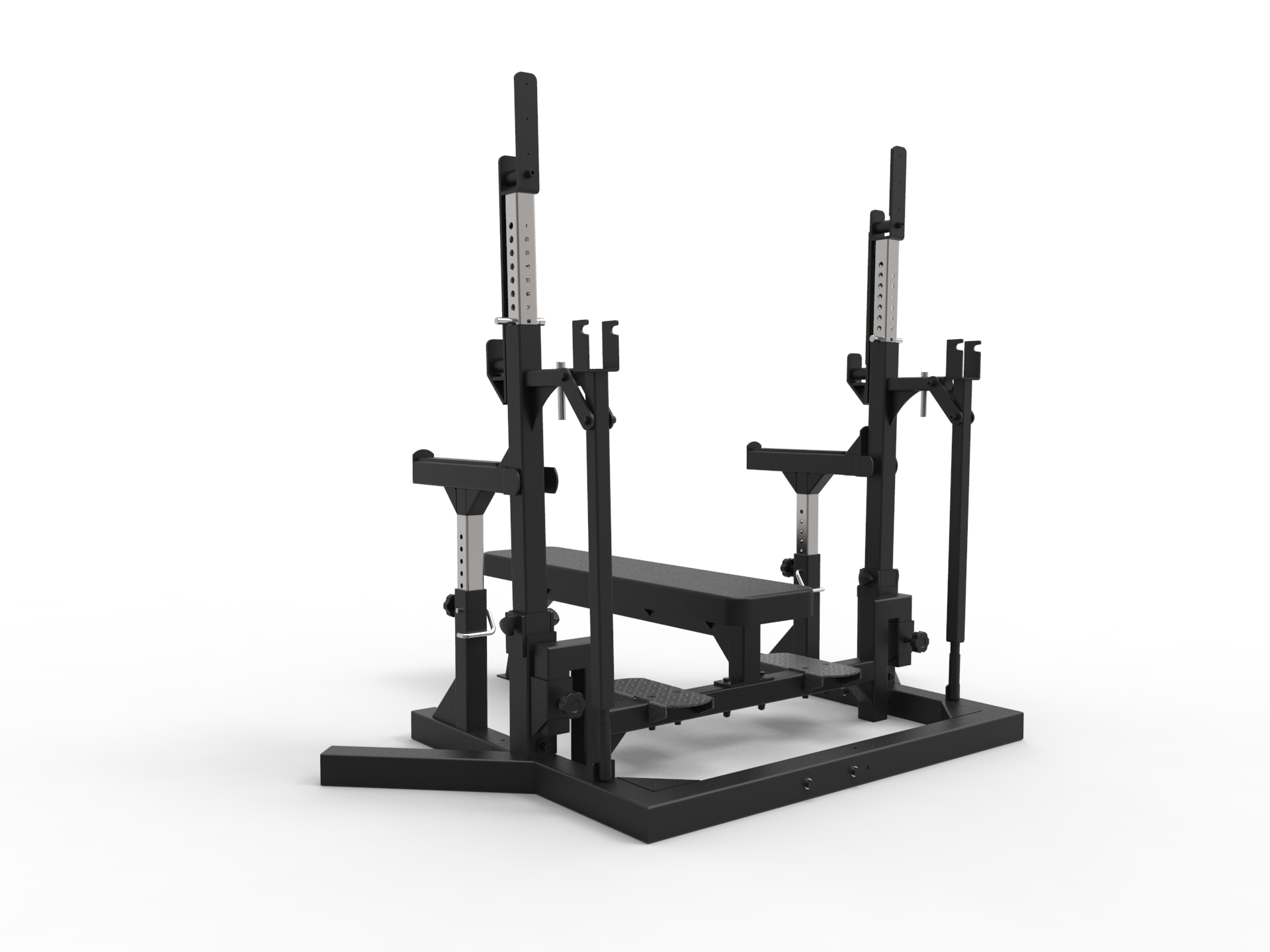 Primal Strength Commercial Combo IPF Bench Matte Black