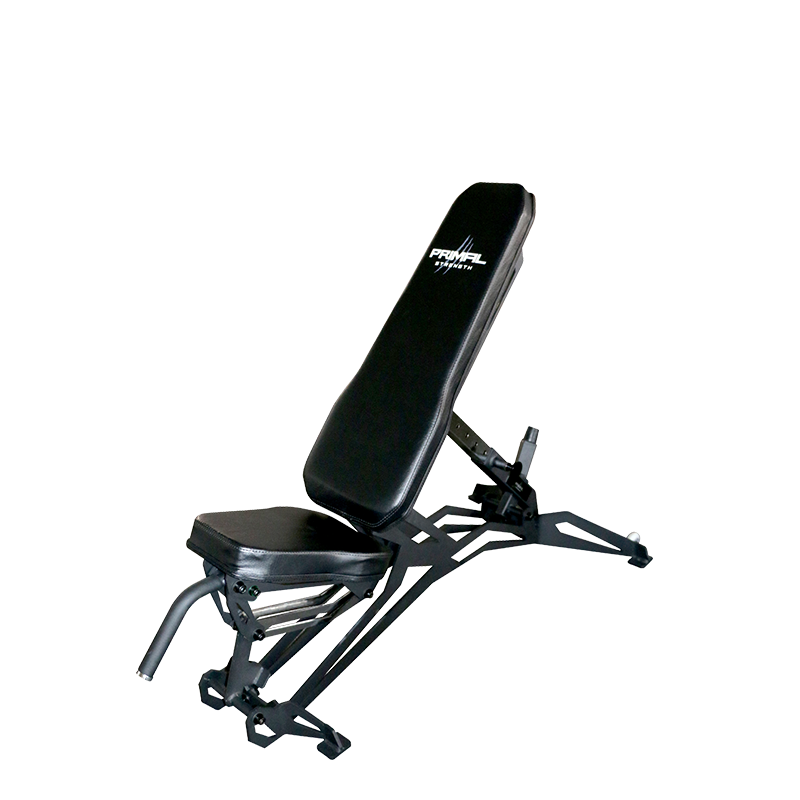 Primal Strength Spyder 2.0 Commercial Fitness Adjustable Flat/Incline Bench